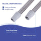 CPAP Tube - 6-Foot Universal CPAP Tubing -Compatible with Most Machines & Masks, 19mm CPAP Hose - 22mm connectors, Lightweight Flexible, Odor-Free, 2-Pack