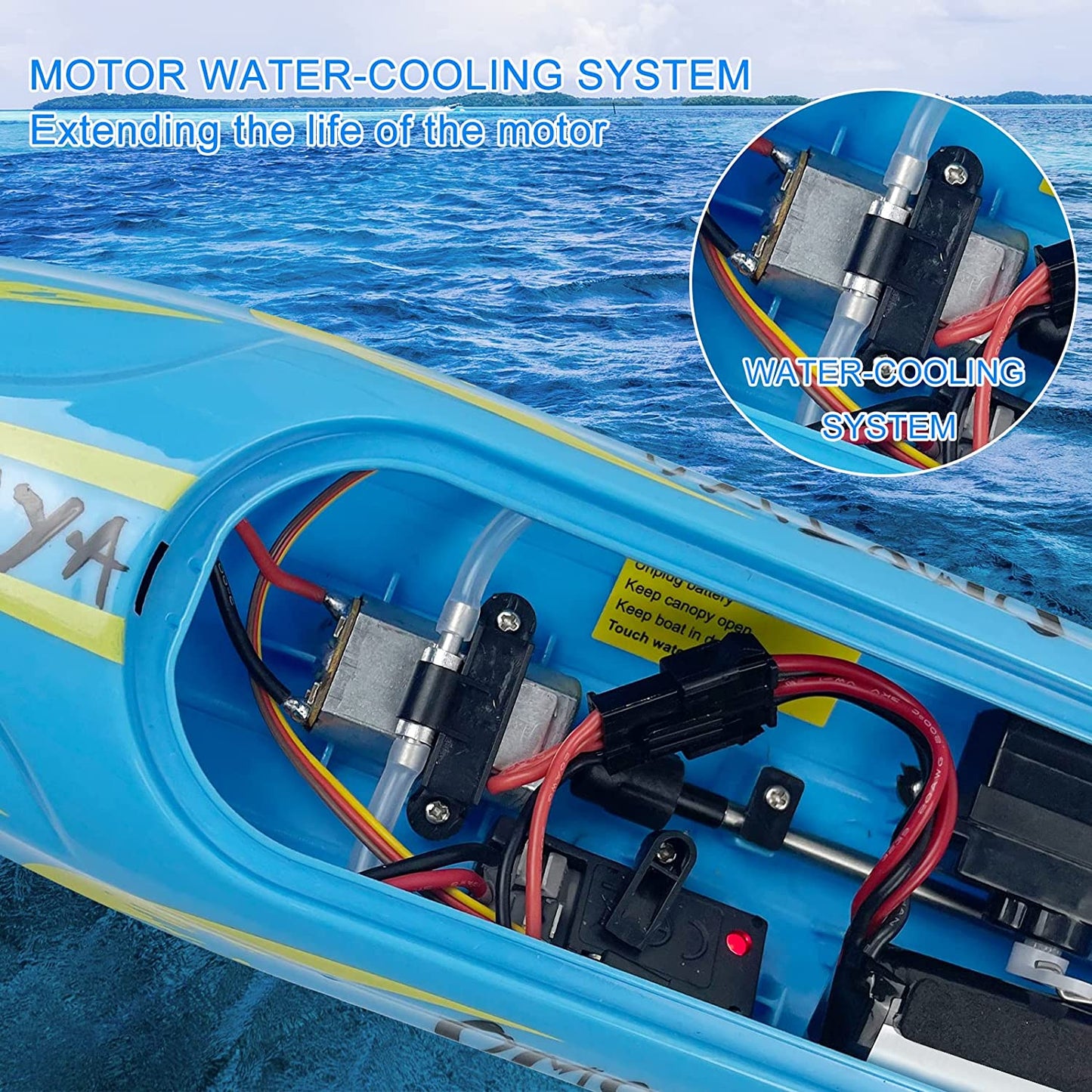 OMOTIYA Remote Control Boat for 8-12 Boys and Girls