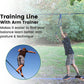OMOTIYA Ninja Obstacle Course for Kids Backyard, 50FT Double Weatherproof Slacklines Design and 10 Accessories