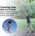OMOTIYA Ninja Obstacle Course for Kids Backyard, 50FT Double Weatherproof Slacklines Design and 8 Accessories